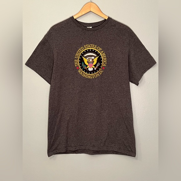 The United States oof America Governemnt Tee Embroidered Patch size L Adult - Picture 1 of 4
